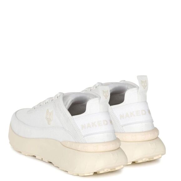 Naked Wolfe DRIP WHITE NYLON Sneakers Men’s 7 Women 9 - Picture 2 of 11